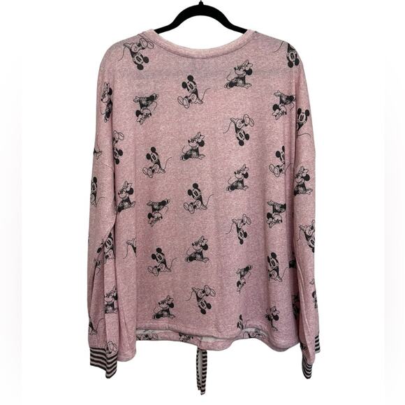 NWT Disney Two Piece Mickey and Minnie Pajama Set - Size XL - Picture 3 of 11